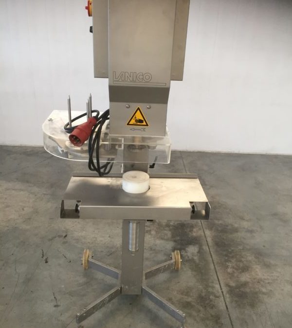 Lanico V110 semi automatic seamer with automatic lid-feeder