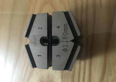 Cold pressure welder single dies 1.80 mm