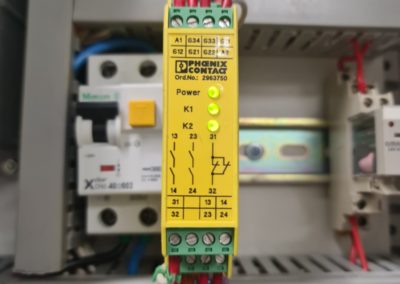 electrical controll cabinet safety